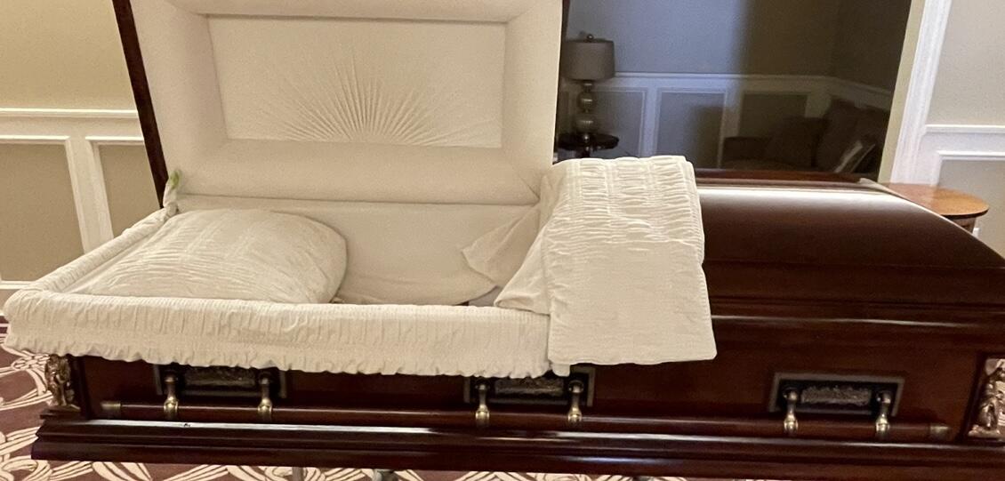 Sacrament/Last Supper/Pieta  Casket photo review