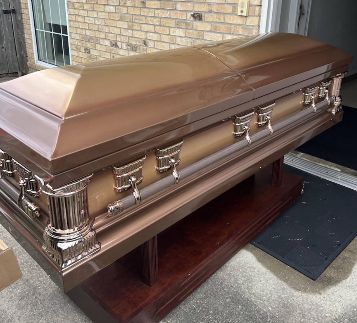 Batesville Aegean Bronze Casket photo review