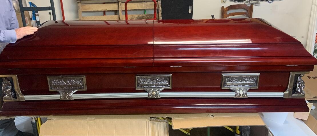 Sacrament/Last Supper/Pieta  Casket photo review