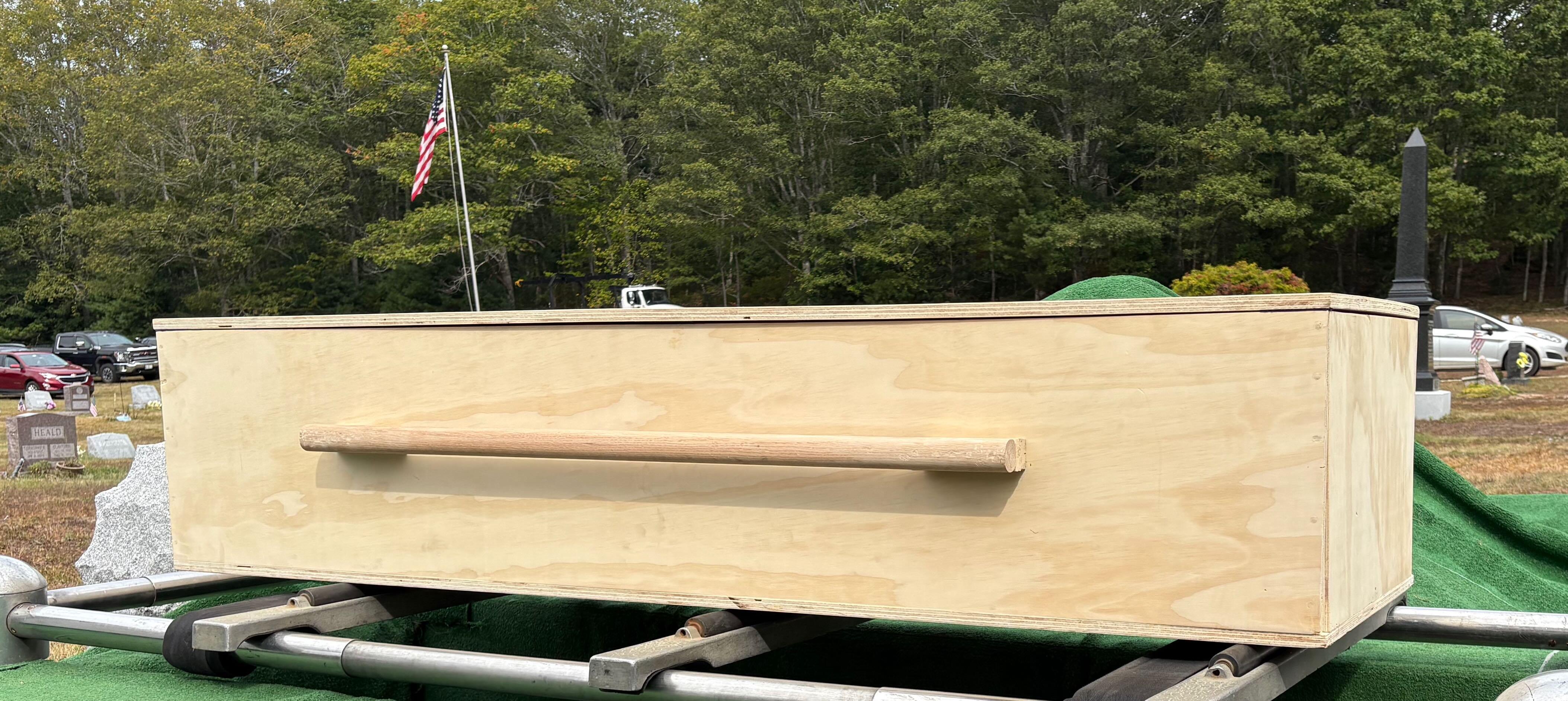 Eco Casket With Handles photo review