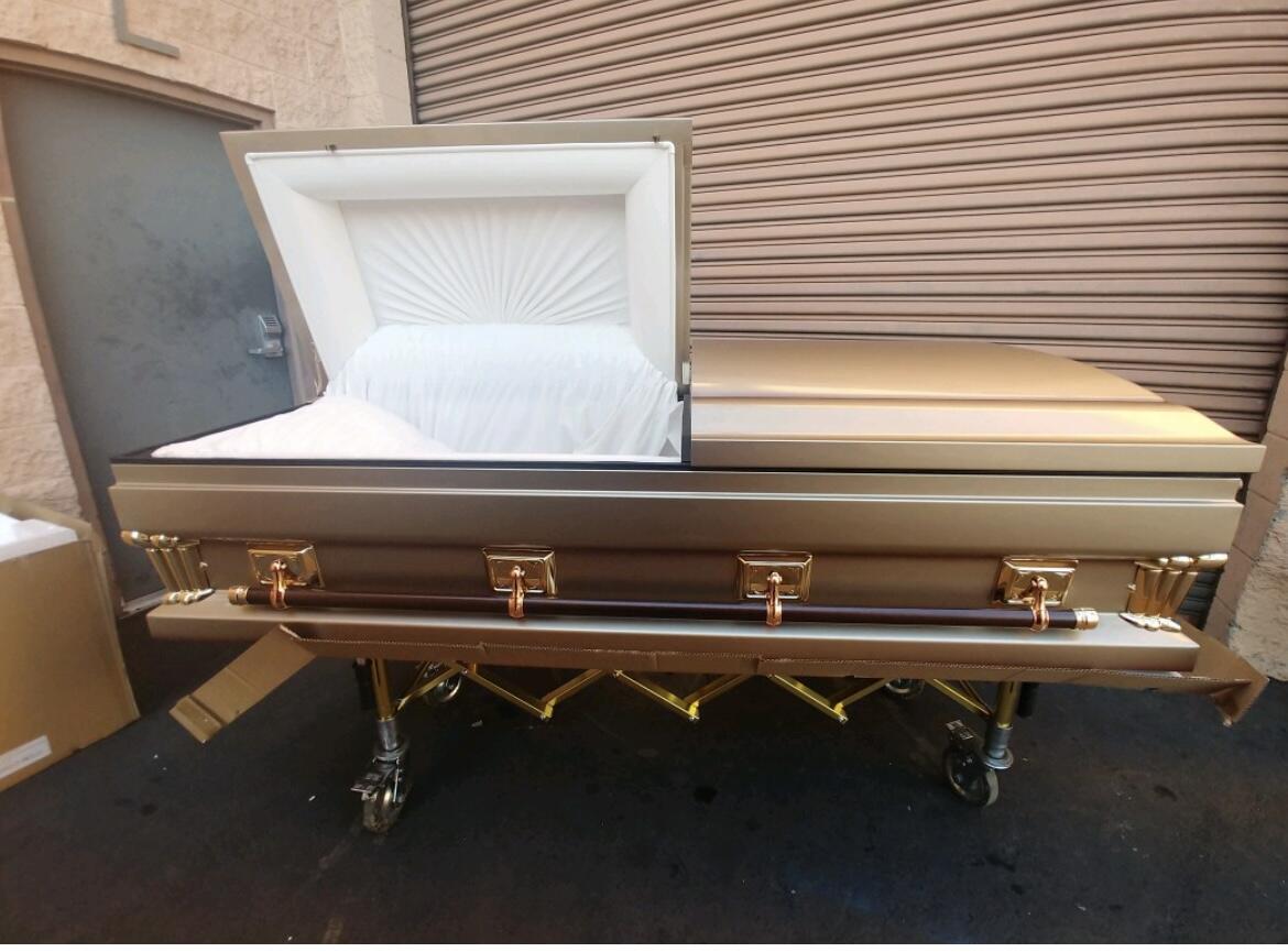 Gemini Series Gold Casket photo review