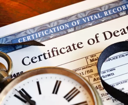 Death Certificate and Funeral Arrangements
