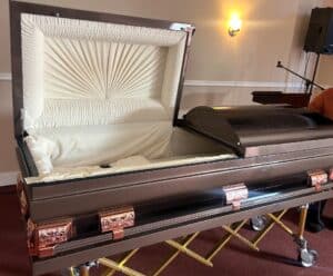 Casket Emporium Series Oversize Casket Copper photo review
