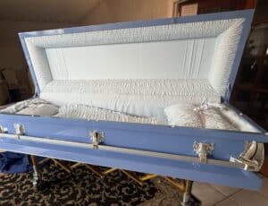 Clair Light Blue Full Couch photo review