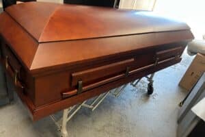 Eternal Series Cherry  Casket photo review
