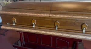 Candor Wood Casket photo review