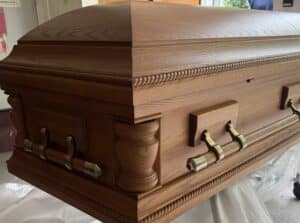 Montville Oak Casket photo review