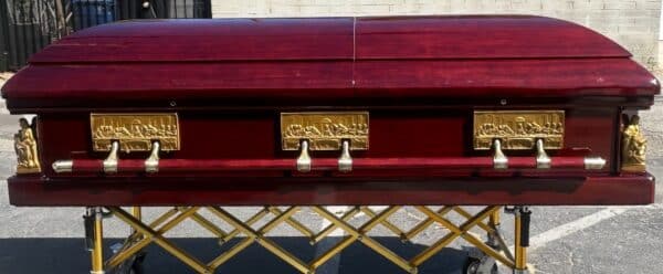 Sacrament/Last Supper/Pieta  Casket photo review