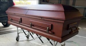Eternal Series Cherry  Casket photo review
