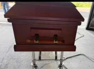 Eternal Series Cherry  Casket photo review