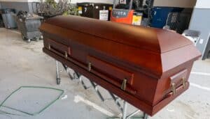 Eternal Series Cherry  Casket photo review