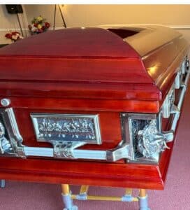 Sacrament/Last Supper/Pieta  Casket photo review