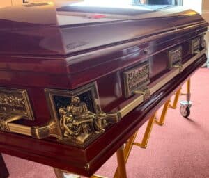 Sacrament/Last Supper/Pieta  Casket photo review