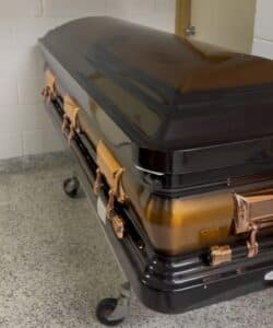 Casket Emporium Series Copper Full Couch photo review