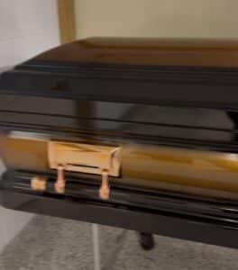 Casket Emporium Series Copper Full Couch photo review