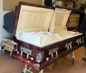 Sacrament/Last Supper/Pieta  Casket photo review