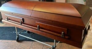 Eternal Series Cherry  Casket photo review