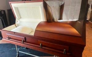 Eternal Series Cherry  Casket photo review