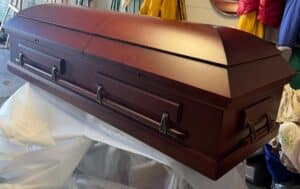 Eternal Series Cherry  Casket photo review