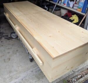 Eco Casket With Handles photo review