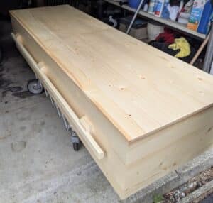 Eco Casket With Handles photo review