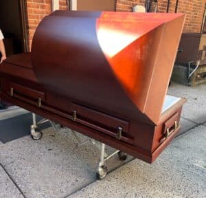 Eternal Series Cherry  Casket photo review