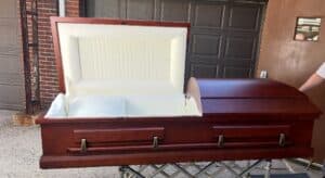 Eternal Series Cherry  Casket photo review