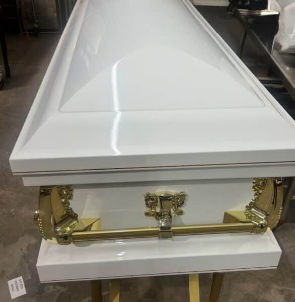 Clair White/Gold Full Couch photo review