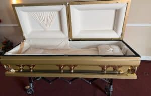 Gemini Series Gold Casket photo review
