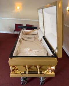 Gemini Series Gold Casket photo review