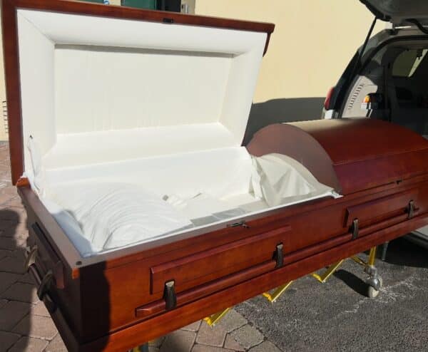 Eternal Series Cherry Cremation Casket photo review