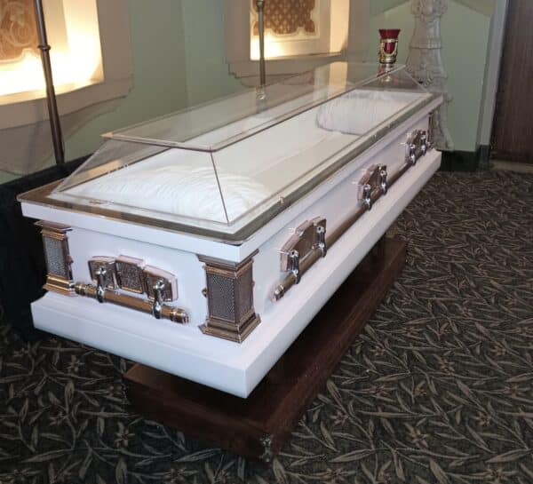 Clarity Clear Casket Pink and Pink photo review