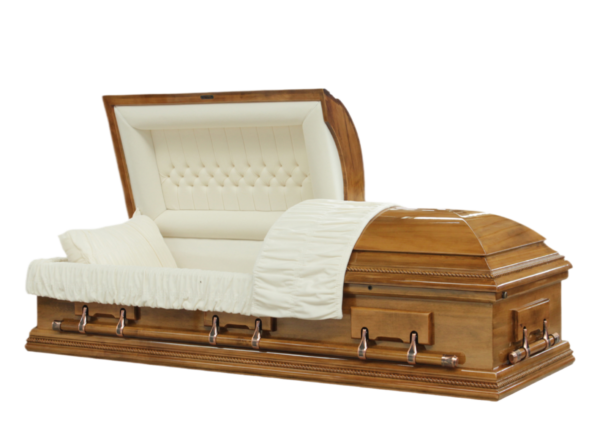 Aries Solid Maple Casket