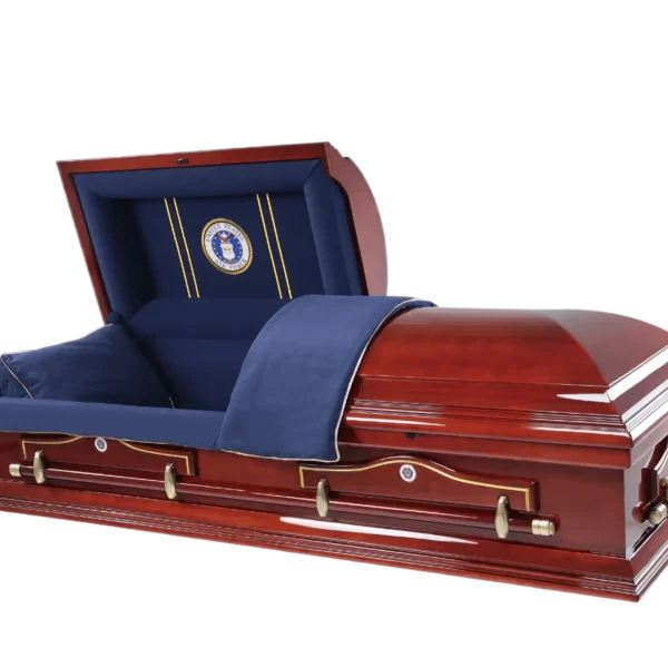 Hero Air force Wood Casket