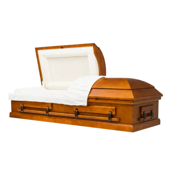 Reflection Series Oak Cremation Casket - Casket Emporium