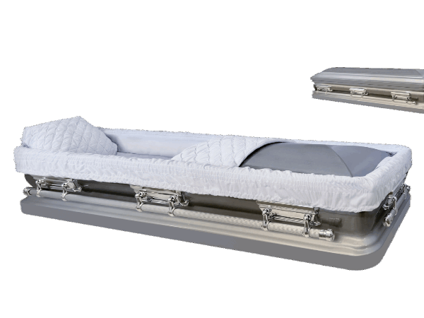 Apollo Series Full Couch Silver