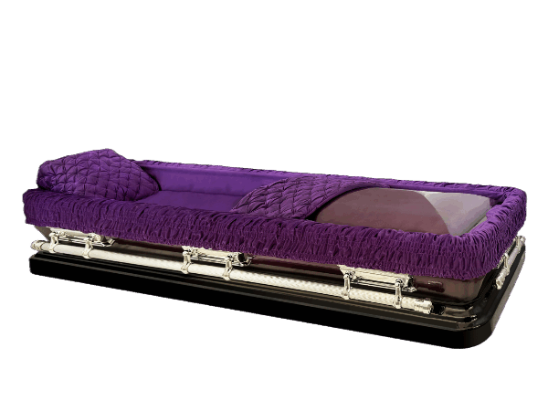 Apollo Series Full Couch Black and Purple