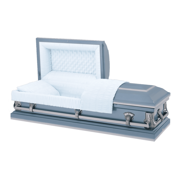 Batesville Saturn Blue Casket