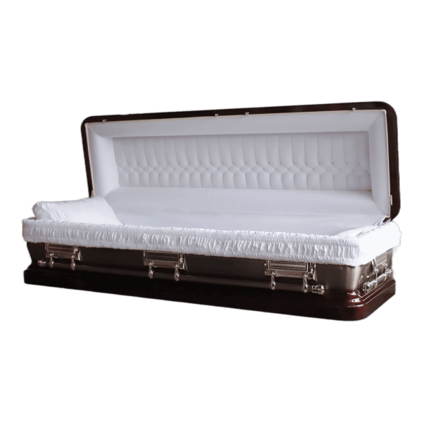 Casket Emporium Series Maroon Full Couch