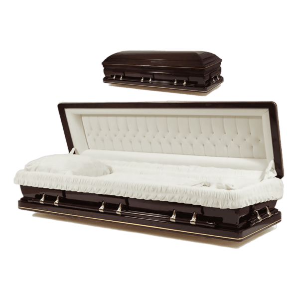 Casket Emporium Series Madison Cherry Full Couch