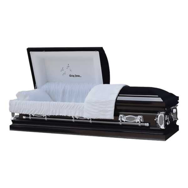 Going Home Black Casket