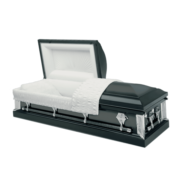 Neopolitan Gray Casket