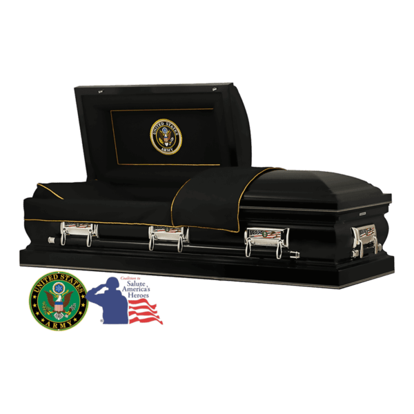 The Hero Army Casket