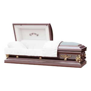 themed casket imperial rose
