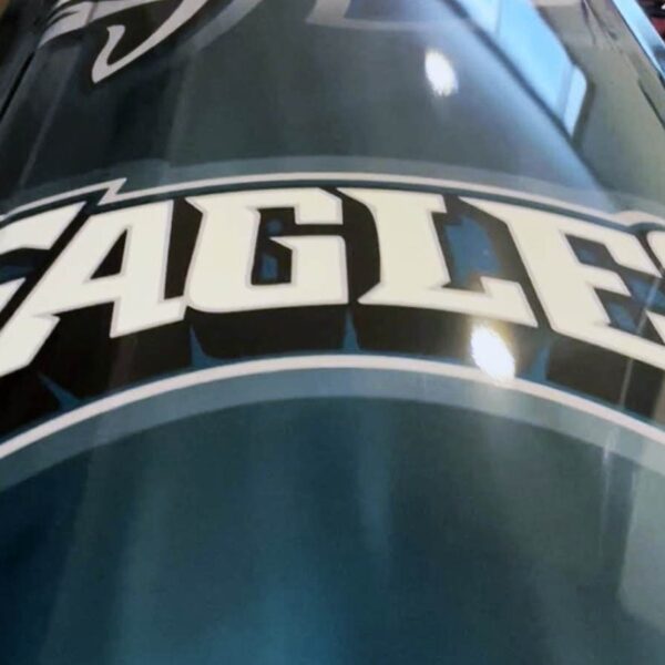 Philadelphia Eagles Casket