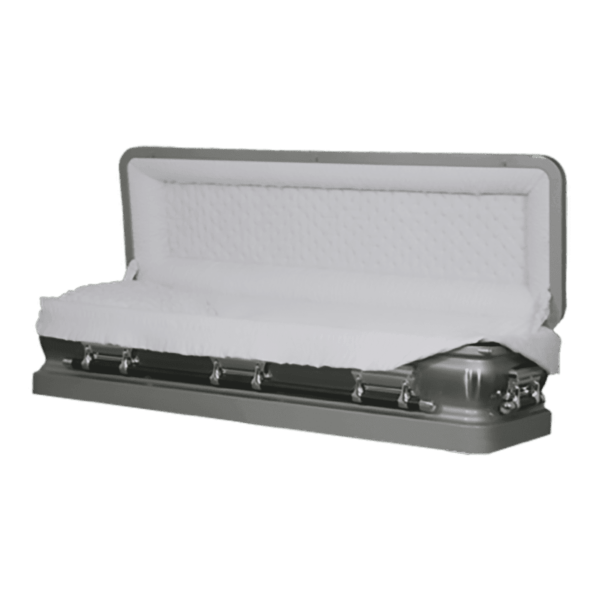 Casket Emporium Series Silver Full Couch